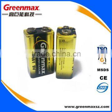 9V Alkaline Battery 6LR61 MSDS(D, C, AA, AAA, 9V)