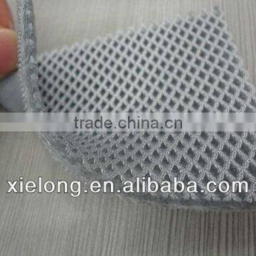 grey sandwich air power net mesh fabric