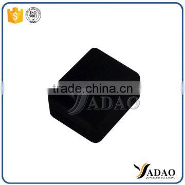 Customized Handmade Black Flocking Jewelry Case Professional photo-5