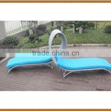 Adjustable Double Daybed Chaise Lounge