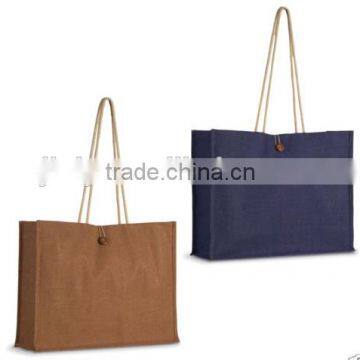 Shopping ECO FRIENDLY Shopper REUSABLE Grocery Natural tote jute bag