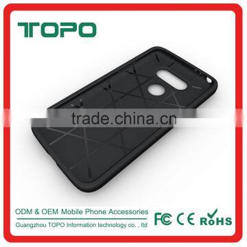 Korea Design Hybrid Plastic Silicone Material Wholesale Mobile Accessories Hard PC Cushioning Shockproof Shell Case for LG G4 G5 photo-6