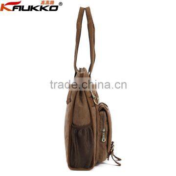 2016 New Design Canvas Travel Shoulder Bag for Men photo-3