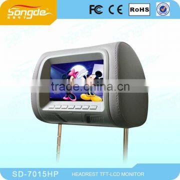 Stable Quality 7 Inch Car Headrest Monitor With Usb sd Slot photo-3