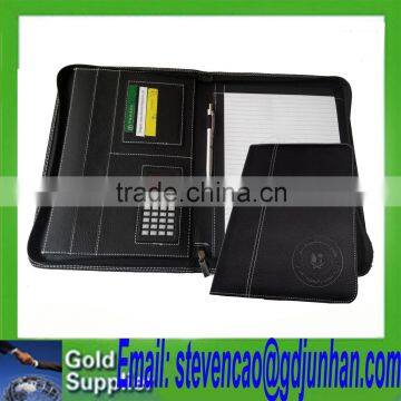 High quality Office File Folders A4 Leather Portfolio Folders for promotion