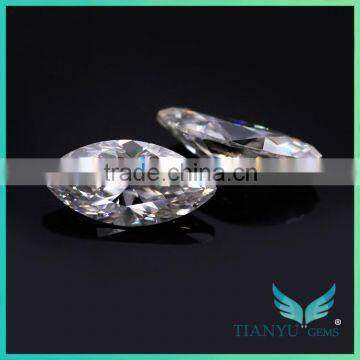 buy moissanite gemstone forever brilliant G H color VVS eye clean 5 carat moissanite marquise