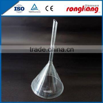 laboratory glass funnels
