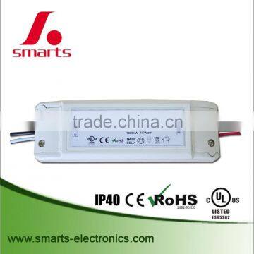 IP67 Waterproof Constant Current 48W High performance 1200ma driver led