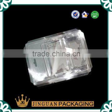 Transparent PVC Slide Card Blister With Hang Hole For Supermarket