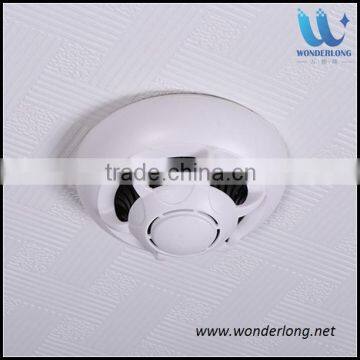 1080P WIFI The first one real H.264 night vision wireless hidden camera UFO smoke detector ip camera smoke detector camera