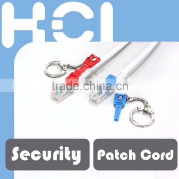 Cat6 UTP Stranded Secure Locking RJ45 Patch Cord