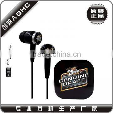 new metal earphone for gifts selling