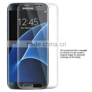 HUYSHE Mobile Spare Parts Samsung Galaxy S7 edge 3D Curved Full Cover PET Film Screen Protector