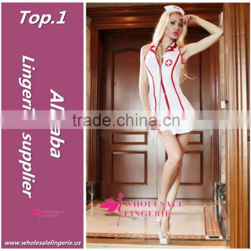 White halloween sexy japanese cheap nurse & dotor costume