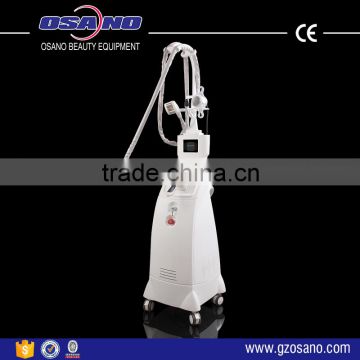 Vertical ultrasound cavitation rf slimming machine cellulite reduction vacuum roller system