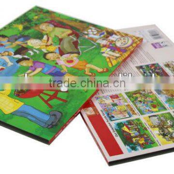 2013 fashion picnic puzzle paper sleeve packaging