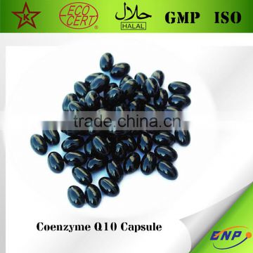 GMP Certified High quality water soluble Coenzyme Q10 Softgel capsule