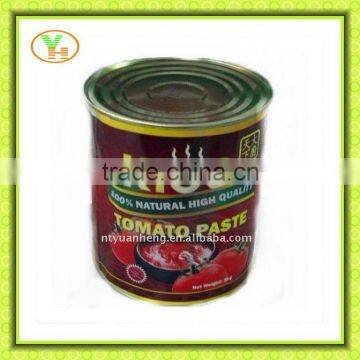 pure tomat paste with 28-30%brix different weight made in china