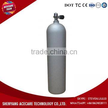 Hot Sale in America 12L-20Mpa 200 Bar High Pressure Aluminum Diving Cylinder Tank with Diving Valve