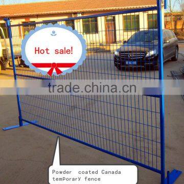 Cheap vinyl PVC fence price / galvanized Canada style temporary construction fence / Temporary Canada PVC garden fence factory