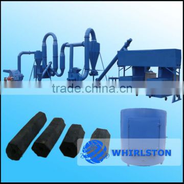 313 NEW EXPORT rice husk briquette production line