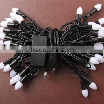 Christmas Tree Light With Chasing String 40 Led and Cute Twinkle Peach Shape photo-2