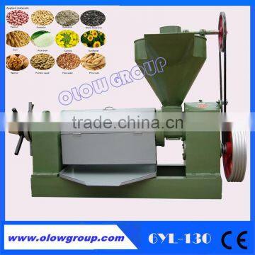 High Efficiency Oil extraction machine / screw Oil Expeller with high quality/sobean oil seed presser