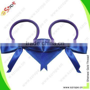 2015 elastic cord wirh ribbon bow