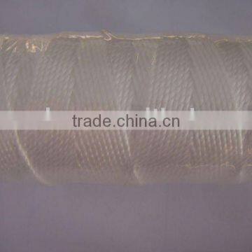 white nylon fishing net twine