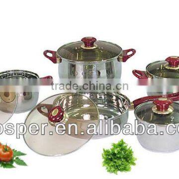 10pcs non-stick kitchen cookware sets