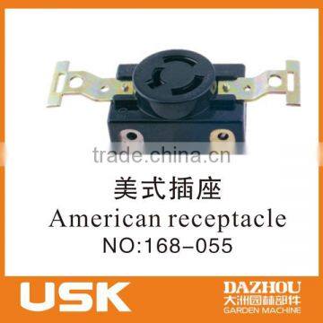 Americal receptacle for USK 2KW gasoline generator 168F/2900H(GX160) 5.5HP/6.5HP spare part