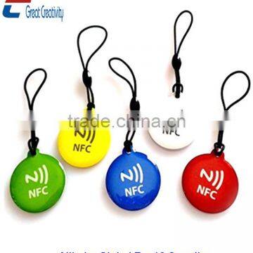 Cheap ABS PVC NFC Key Tag HF 13.56Mhz MIFARE Classic 1K Chip photo-5