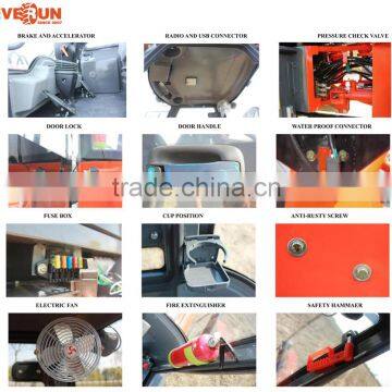 EVERUN Brand CE EPA Approved 800kg Compact Loader With Torque Converter photo-5