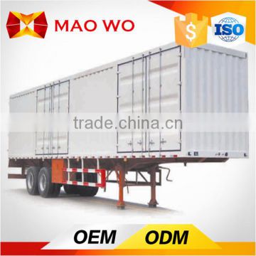 Cheap 6x4 enclosed cargo box van trailer semi trailer