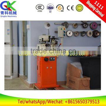 Saw blade grinding machine with milling cutter