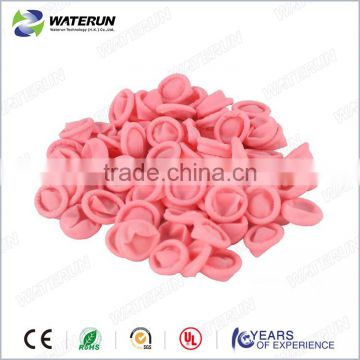 Antistatic pink finger cots,latex finger cot