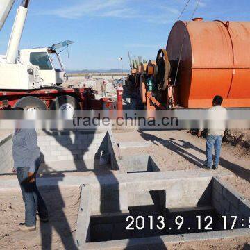 Doing 5/6/8/10T Waste Tire and Plastic Pyrolysis Machine