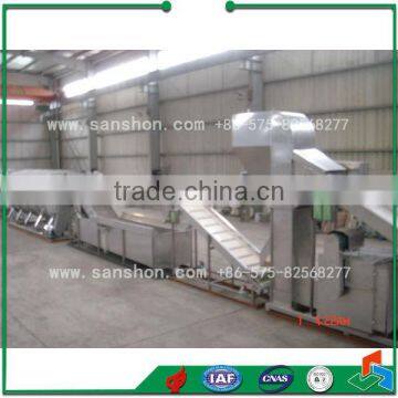 China Frozen Vegetable Production Line,Green Peas Quick Freezing Processing Equipment photo-2