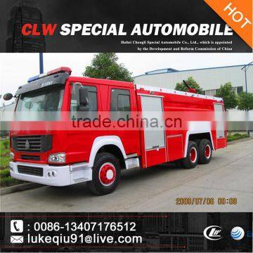 HOWO 12000liters Big Fire Truck for Sale photo-2