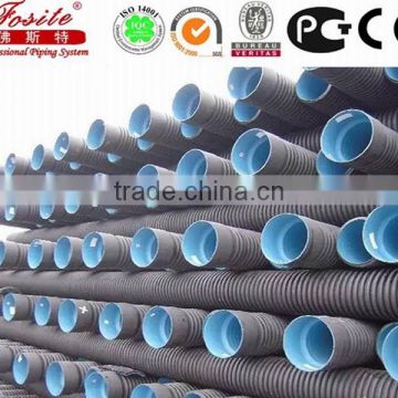 industrial PVC/HDPE drainage water pipe