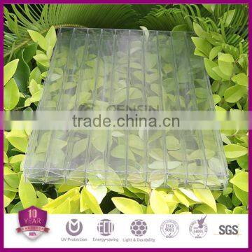 Haining Gensin Grade A 25mm Polycarbonate Transparent Multiwall Sheet/polycarbonate Polyglass Sheet /pc Eraction Partition photo-2