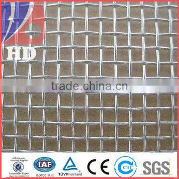 Anping Factory Price Stainless Steel Woven Crimped Wire Mesh