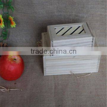 Shangdu Handmade Unique Small Wood Craft Perfume Packing Box photo-4