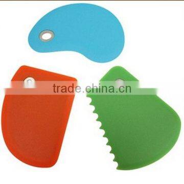 Colorful Innovative Silicone Scraper & Spatula Food Grade For Bowl Cleaning