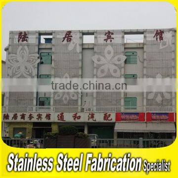 Perporated 304 Stainless Steel Metal Mesh Facade Cladding in Good Price