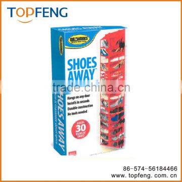 Shoes Organizer/shoes Away/fabric Shoe Organizer/30 Pocket Hanging Shoe Organizer photo-3