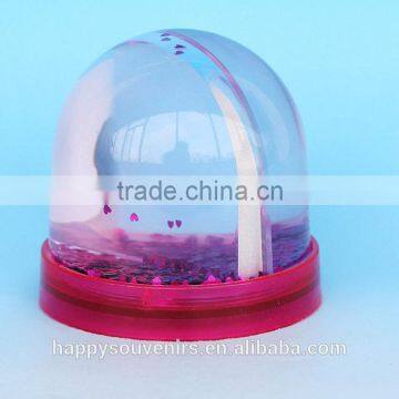 Photo Souvenir Platice Snow Globe For Wedding Gifts photo-3