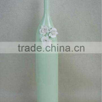 Wholesale ceramic flower vase with crystals from swarovski