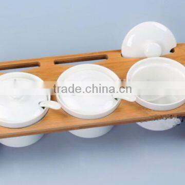 Spice Rack Set With Ceramic Jar, Sauces Rack Set, Set of Spices photo-2