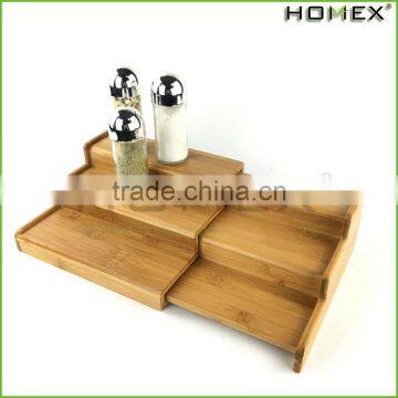 Simply Bamboo Kitchen Spice Jar Shelf Homex-BSCI